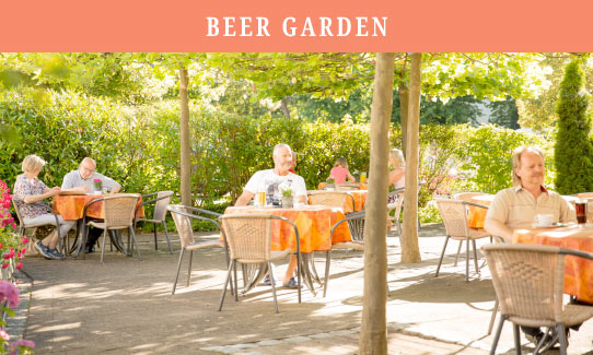 Beer garden Mohren Hotel Allgäu